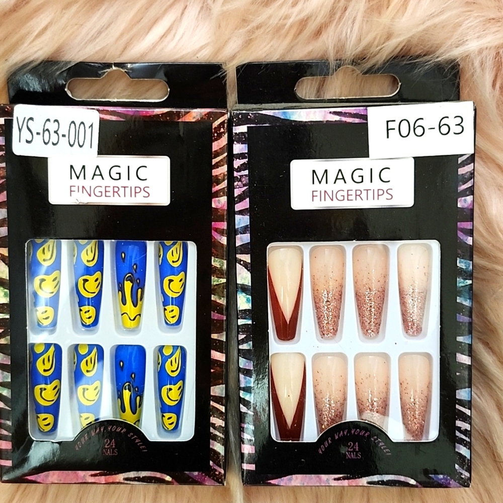 BOGO!! Brand New MAGIC FINGERTIPS False Nails